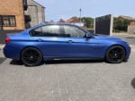 BLUE 2018 BMW 320D M SPORT AUTO - Photo 2
