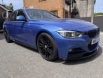 BLUE 2018 BMW 320D M SPORT AUTO - Photo 1