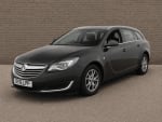 Side profile of 2015 Vauxhall Insignia DSign Nav CDTI ECO SS in Black
