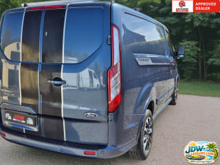 BLUE 2020 FORD TRANSIT CUSTOM 320 SPORT EBLUE - Imaging+