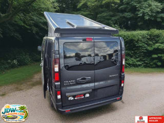 GREY 2024 RENAULT TRAFIC LL30 EXTRA SPRT BLU DCI  4 Berth  Camper van - Imaging+
