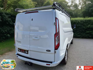 WHITE 2022 FORD TRANSIT CUSTOM 300 2.0 Tdci   eco blue  - Imaging+