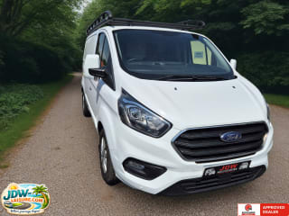 WHITE 2022 FORD TRANSIT CUSTOM 300 2.0 Tdci   eco blue  - Imaging+