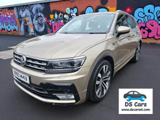 BEIGE 2017 VOLKSWAGEN TIGUAN R LINE 2.0TSI B - Photo 3