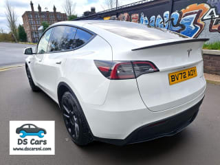WHITE 2022 TESLA MODEL Y LONG RANGE AWD - Photo 6