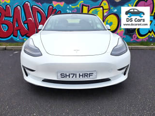 WHITE 2021 TESLA MODEL 3 LONG RANGE AWD - Photo 2