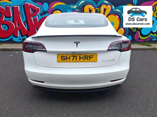WHITE 2021 TESLA MODEL 3 LONG RANGE AWD - Photo 6