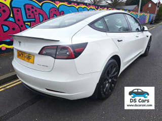 WHITE 2021 TESLA MODEL 3 LONG RANGE AWD - Photo 7