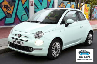 GREEN 2018 FIAT 500 LOUNGE - Photo 2