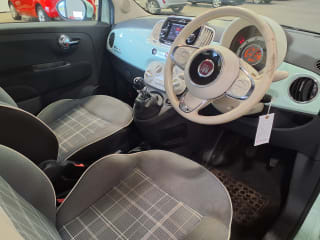 GREEN 2018 FIAT 500 LOUNGE - Photo 5