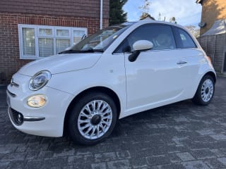 WHITE 2015 FIAT 500 LOUNGE - Photo 6