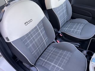 WHITE 2015 FIAT 500 LOUNGE - Photo 18