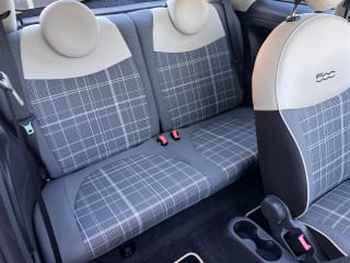 WHITE 2015 FIAT 500 LOUNGE - Photo 20