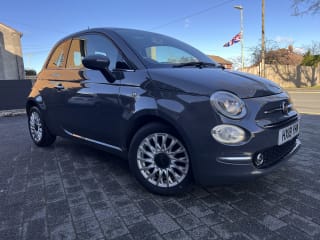 GREY 2018 FIAT 500 LOUNGE - Photo 2