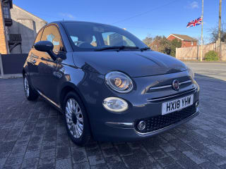 GREY 2018 FIAT 500 LOUNGE - Photo 3