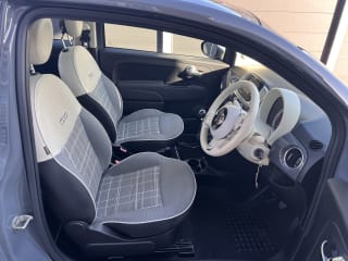 GREY 2018 FIAT 500 LOUNGE - Photo 12