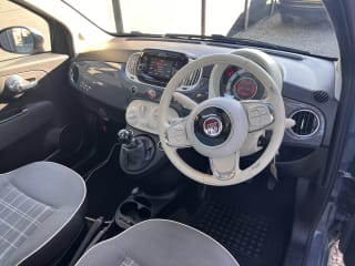 GREY 2018 FIAT 500 LOUNGE - Photo 13