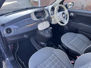 GREY 2018 FIAT 500 LOUNGE - Photo 18