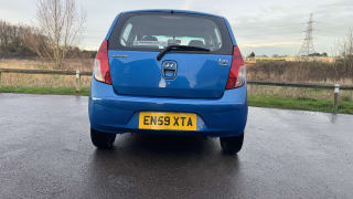 BLUE 2010 HYUNDAI I10 EDITION - Mobile Upload