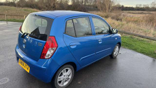 BLUE 2010 HYUNDAI I10 EDITION - Mobile Upload