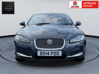 BLUE 2014 JAGUAR XF PREMIUM LUXURY D AUTO - Photo 3