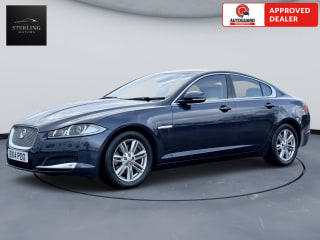 BLUE 2014 JAGUAR XF PREMIUM LUXURY D AUTO - Photo 5