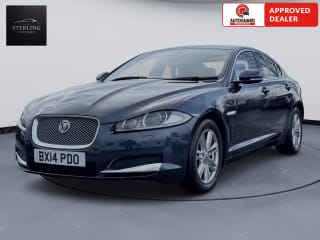 BLUE 2014 JAGUAR XF PREMIUM LUXURY D AUTO - Photo 4