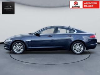 BLUE 2014 JAGUAR XF PREMIUM LUXURY D AUTO - Photo 7