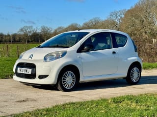 WHITE 2010 CITROEN C1 SPLASH - Photo 9