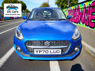 BLUE 2020 SUZUKI SWIFT SZ-T DUALJET MHEV CVT - Photo 2