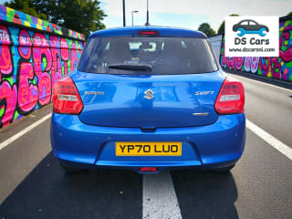 BLUE 2020 SUZUKI SWIFT SZ-T DUALJET MHEV CVT - Photo 6
