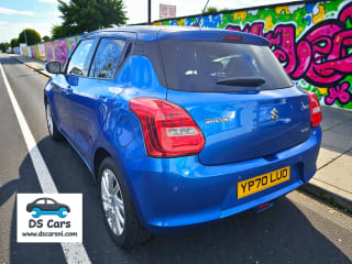 BLUE 2020 SUZUKI SWIFT SZ-T DUALJET MHEV CVT - Photo 5