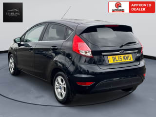 BLACK 2015 FORD FIESTA TITANIUM ECONETIC TDCI - Photo 5