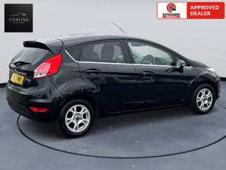 BLACK 2015 FORD FIESTA TITANIUM ECONETIC TDCI - Photo 8