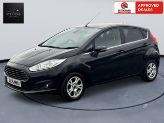 BLACK 2015 FORD FIESTA TITANIUM ECONETIC TDCI - Photo 11