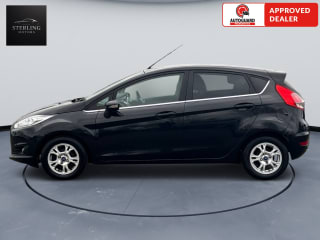 BLACK 2015 FORD FIESTA TITANIUM ECONETIC TDCI - Photo 12