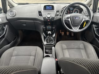 BLACK 2015 FORD FIESTA TITANIUM ECONETIC TDCI - Photo 2