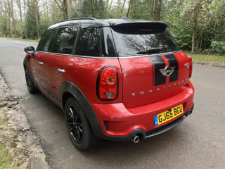 RED 2015 MINI COUNTRYMAN COOPER SD AUTO - Photo 5