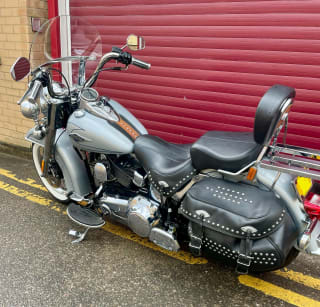 SILVER 2010 HARLEY-DAVIDSON FLSTC HERITAGE STC 1584 09 - Photo 8