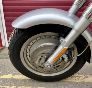 Silver and black anniversary  2003 HARLEY DAVIDSON FLSTFI Anniversary fatboy  - Photo 3