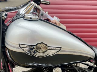 Silver and black anniversary  2003 HARLEY DAVIDSON FLSTFI Anniversary fatboy  - Photo 4