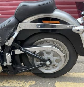 Silver and black anniversary  2003 HARLEY DAVIDSON FLSTFI Anniversary fatboy  - Photo 6