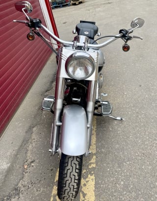 Silver and black anniversary  2003 HARLEY DAVIDSON FLSTFI Anniversary fatboy  - Photo 10