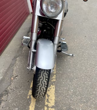 Silver and black anniversary  2003 HARLEY DAVIDSON FLSTFI Anniversary fatboy  - Photo 11
