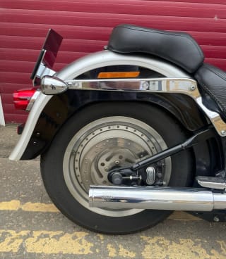 Silver and black anniversary  2003 HARLEY DAVIDSON FLSTFI Anniversary fatboy  - Photo 15