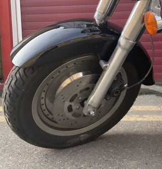 Black  1998 HARLEY DAVIDSON FLSTF - Photo 3