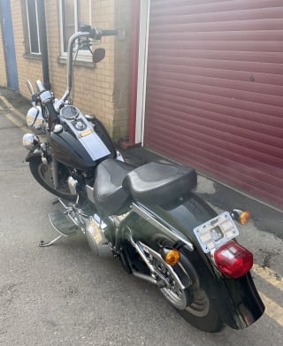 Black  1998 HARLEY DAVIDSON FLSTF - Photo 7