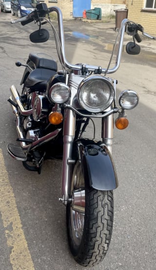 Black  1998 HARLEY DAVIDSON FLSTF - Photo 15