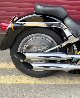 Black  1998 HARLEY DAVIDSON FLSTF - Photo 26