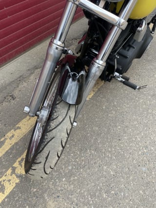 Black flame custom  2007 HARLEY DAVIDSON FXDB - Photo 7